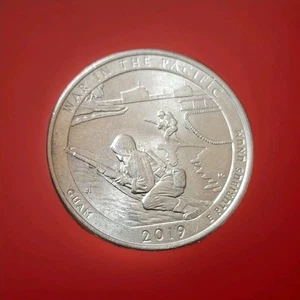 2019 P - War in the Pacific - America The Beautiful Quarter - Picture 1 of 2