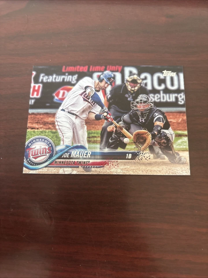 2018 Topps - Joe Mauer #231 Minnesota Twins - Image 1 of 1
