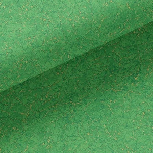 Connecting Threads Green Metallic 100% Cotton Fabric by The Yard, Peapod  - Picture 1 of 2