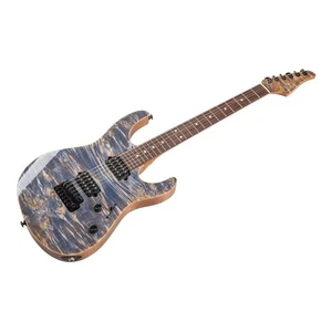 Suhr Modern Custom Shop Burl Maple HH TBDS - Pizarra Denim Azul Trans *NUEVO* - Imagen 1 de 12