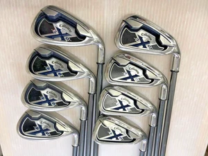 [Callaway] X-20 X20 Iron Set 8pcs 4-5-6-7-8-9-Pw-Sw Flex Regular X-Series Shaft - Picture 1 of 24