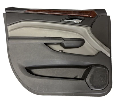 Cadillac SRX 2010 - 2016 Left Driver Front BLACK Interior Door Trim Panel OEM Foto 1 de 4
