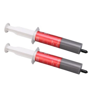 2Pcs Wärmeleitpaste Silikonfett Verbindung Spritze Design Zubehör Für - Afbeelding 1 van 24