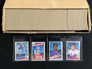 1985 Topps Baseball Brown Box Factory Set unsortiert (792) Puckett/Clemens/McGwire - Bild 1 von 17