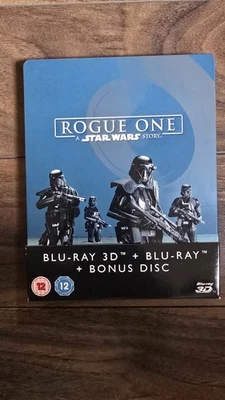 Rogue One: A Star Wars Story 3D Steelbook Blu-ray with 2D Version and Extras - Image 1 of 4