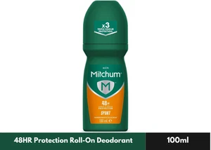 Mitchum Men 48HR Protection Roll-On Deodorant & Antiperspirant, Sport, 100ml - Picture 1 of 3