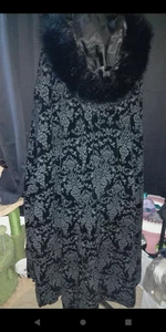 Punk rave brocade cape cloak new - Picture 1 of 3