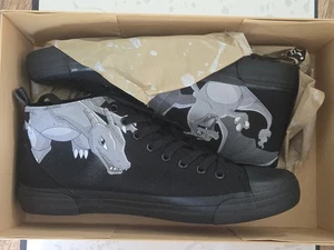 Akedo X Pokémon Charizard Black Size 10 Hi-Tops Limited Edition BNIB - Picture 1 of 6