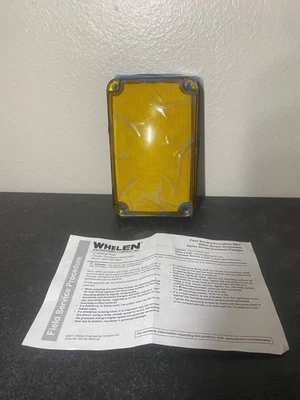 Whelen 600 Series Amber Turn Signal, 4 X 6 ARROW 604T, NEW! - Image 1 of 4