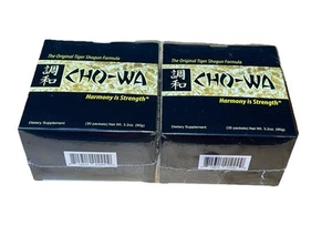 x2 Cho-Wa Original Tiger Shogun Formula Herb Harmony Is Strength 08/25 - Picture 1 of 3