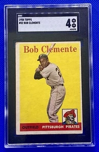 1958 Topps Roberto Clemente #52 SGC 4   GC202 - Picture 1 of 2