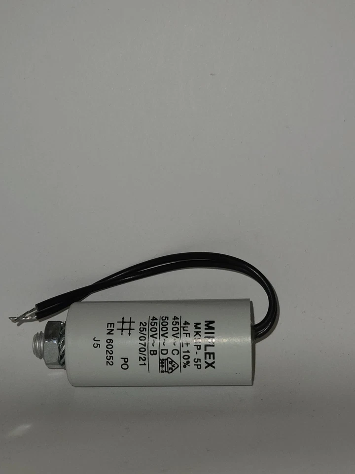 Miflex Anlauf Kondensator MotorKondensator 0,1µF bis 100µF 450V - Bild 1 von 1