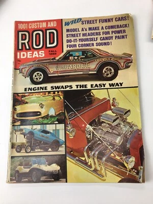 1001 Custom and Rod Ideas Magazine Fall 1968 - Image 1 of 2