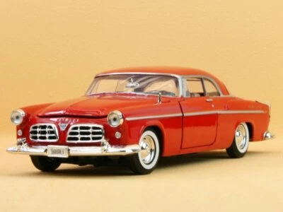 CHRYSLER C 300 - 1955 - red - MotorMax 1:24 - Immagine 1 di 2