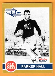 Parker Hall Mississippi Rebels 1991 Hoby SEC Stars #253 túnica como nueva 16 k - Imagen 1 de 2