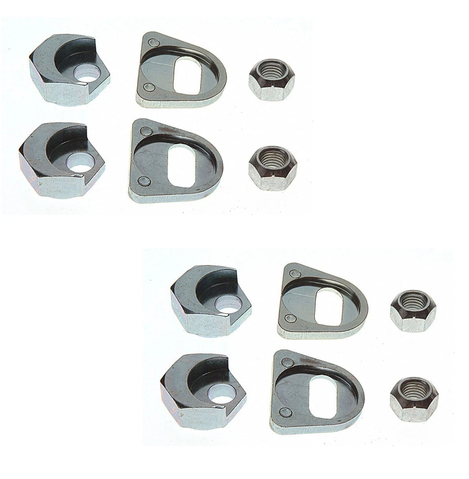 Conjunto de 2 kits de cambagem rodízio de alinhamento frontal para Ford Explorer Lincoln Aviator Moog - Imagem 1 de 1