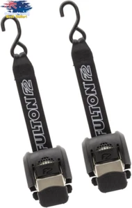 Boat Transom Tie Downs, 2 Pack, 2" x 43", 833lb Capacity, Retractable - Picture 1 of 12
