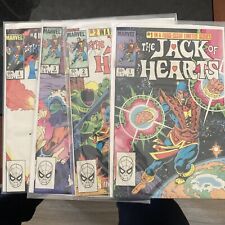 The Jack of Hearts Marvel Comics Limited Series #1-4 (1983) Complete Set Combine