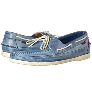 Para hombres Sebago Goleta Clásica Muelles Cuero Barco Zapatos Talla 7 Nuevos - Imagen 1 de 8