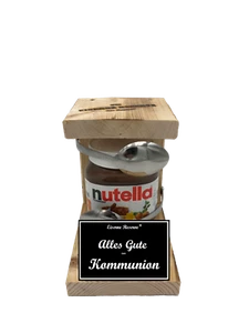 Eiserne Reserve ® Löffel - Nutella Geschenk zur Kommunion - Kommunionsgeschenk - Bild 1 von 5