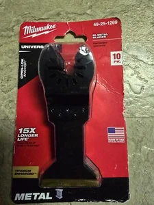 Milwaukee 49-25-1269 1-3/4" TITANIUM ENHANCED BI-METAL METAL BLADES 10PK NEW - Picture 1 of 1