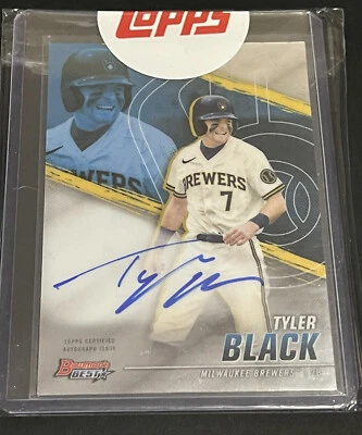 2021 Bowman's Best - Tyler Black Best of ‘21 Autograph- Rookie - Image 1 of 4