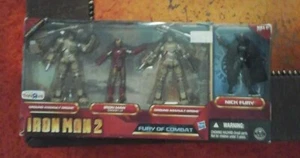 2010 Marvel Iron Man 2 Movie Fury of Combat Mark VI Ground Drone * Toys R Us Box - Picture 1 of 5