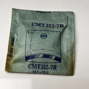 Vintage Watch Crystal Glass Replacement 24.1 x 22.8 CMY 312-7R USA - Picture 1 of 3