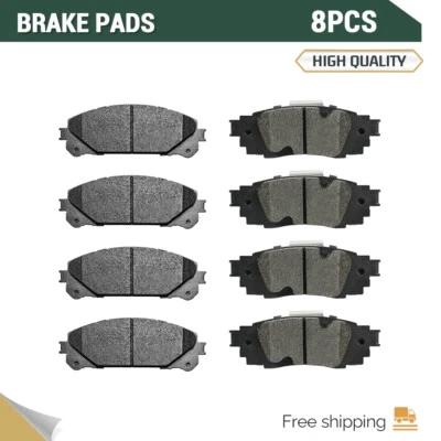 Almohadillas cerámicas delanteras y traseras para Lexus RX350 RX350L RX450H RX450HL 2016-2022 Foto 1 de 4