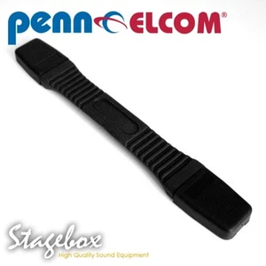 Black Rubber Strap Designer Handle with Encapsulated Insert - Picture 1 of 4