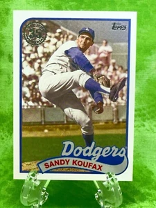 Sandy Koufax - 2024 Topps Update - 35th Anniversary #89US-33 Dodgers - Picture 1 of 10