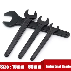 Single Open Ended Spanner Combination Wrench Impact High Carbon Steel HRC 60° - Picture 1 of 42