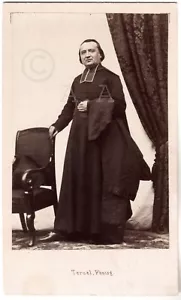 Cdv.Priester.Pfarrer.Religiös.Religion.Priester.Fotoalbum Teruel in Nevers.C.1865 - Bild 1 von 2