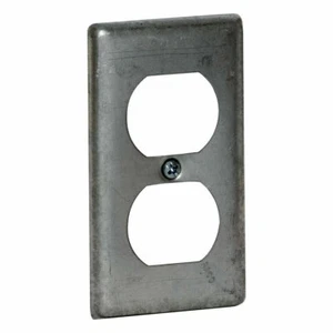 Hubbel/Raco 864 Single Device Duplex Box Cover - Picture 1 of 4