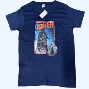 Vintage 70s Star Wars Darth Vader T-Shirt Youth Kids L Single Stitch Disney - Picture 1 of 7