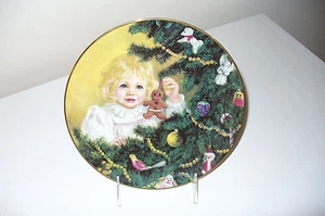 Reco Plate "My Favorite Christmas Ornament"  23k Gold The Wonder Of Christmas - Picture 1 of 2