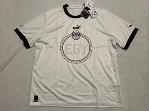 2022-23 Men’s Puma Egypt White Away Soccer Jersey Extra Large XL - Picture 1 of 11