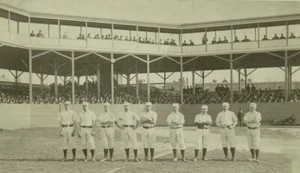 1884 PHILADELPHIA ATHLETICS A's 8X10 TEAM PHOTO BASEBALL PICTURE MLB WIDE BORDER - Picture 1 of 1