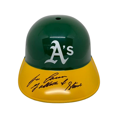 Jose Canseco Signed Autographed Full Size A's Souvenir Helmet JSA Godfather - Image 1 of 3