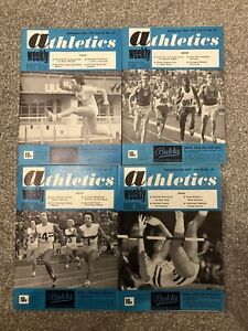 1971 Athletics Weekly magazines September x 4 - Results, interviews etc