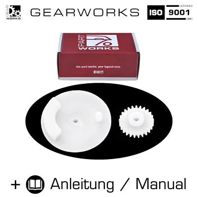 PARTWORKS Ingranaggi tachimetro per quadro strumenti BMW Z1 cockpit tachimetro set contachilometri