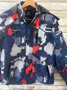 Farvalue Jungen 14 16 Wintermantel warm gesteppt wattiert Jacke Fleece gefüttert j301 - Bild 1 von 5
