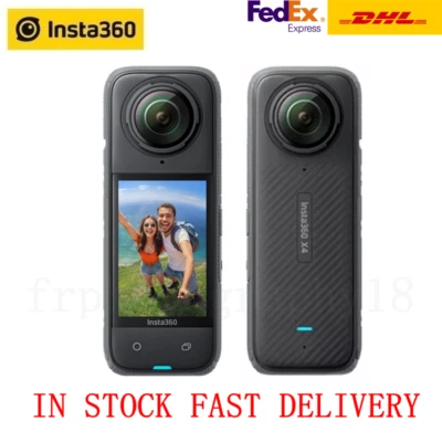 Insta360 X4 8K Waterproof 360 Action Camera 4K Wide-Angle Video Touch Screen NEW - Image 1 of 4