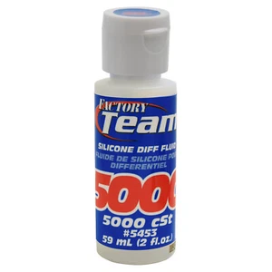 Team Associated Factory Team 5,000wt (cst) Silicone Diff Fluid 2oz ASC5453 5453 - Picture 1 of 1
