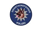 Aufkleber Diensthundführer Polizei Schäferhund (Hinterglas)