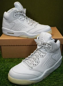 Jordan 5 Retro 'Pure Platinum' (Size 10) *Worn Once/PADS w/ Dustbag* 881432-003 - Picture 1 of 16