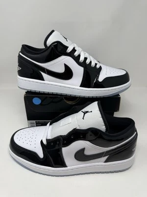 Talla 9M - (Nuevo) Air Jordan 1 Low 'SE Concord' - Negro/Blanco Foto 1 de 4