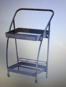 Metal Mesh Rolling Bar Outdoor Serving Cart Black - Room Essentials - Picture 1 of 12