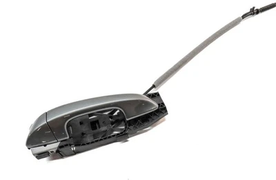 2011-2018 PORSCHE CAYENNE (958) FRONT LEFT DRIVER EXTERIOR DOOR HANDLE (Gray) - Image 1 of 4