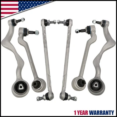 Kit de 6 piezas de extremo de barra de acoplamiento de brazo de control delantero para BMW E90 328i 335i E82 128i X1 Foto 1 de 4
